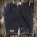 Guantes de trabajo con guante negro, guante de seguridad, guantes económicos, guantes de trabajo, guante industrial